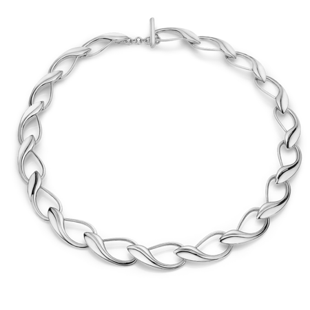 WINELINK silver necklace | Danish design by Mads Z