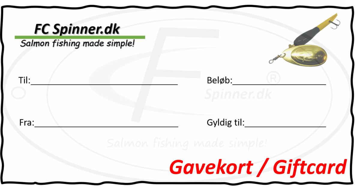 Gift Card 500 DKK | FC Spinner ApS