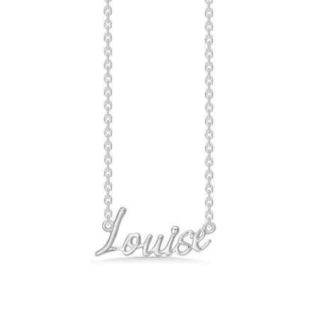 Name Tag Louise made in 925 pure sterling silver.