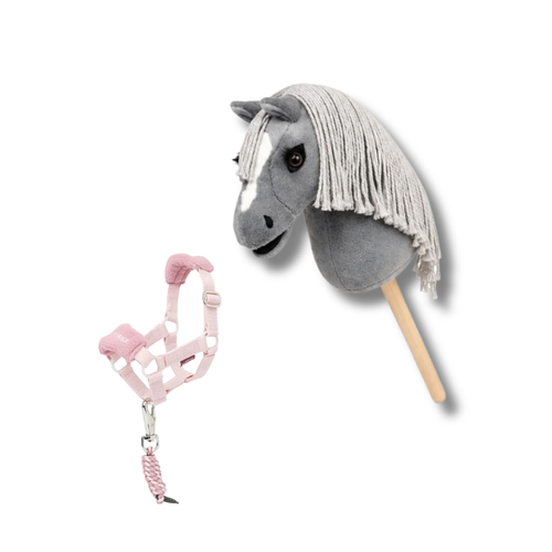 LeMieux Mini Hobby Horse med grime - Smokey, Blossom