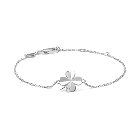 CLOVER silver bracelet | Danish design by Mads Z