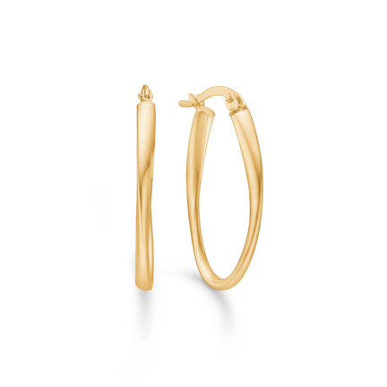 SILVIA earrings in 8 karat gold | Danish design by Mads Z