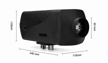 Sunster A2018 kompakt 2 kW dieselfyr – effektiv varmeløsning til mindre rum og både