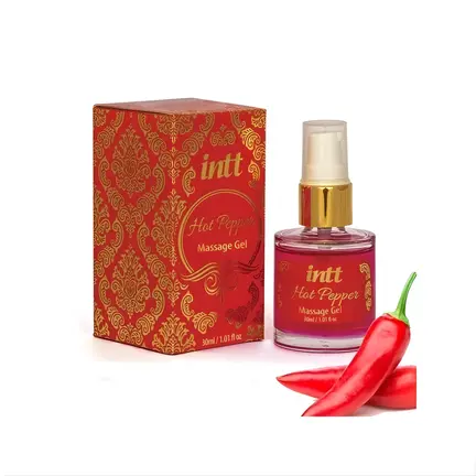 Intt Hot Pepper varmende massage gel 30ml erotisk massage