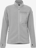 Billede af Argon Damefleecejakke med Mikro-Pilefor i Gråmeleret. Let og varm med genanvendt polyester. Velegnet til kolde dage og udendørsbrug.