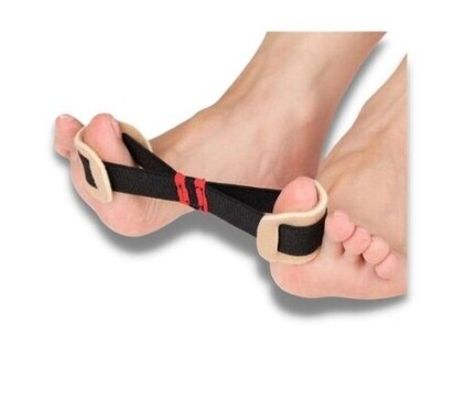 Elastik til træning af skæv storetå