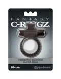 Fantasy C-Ringz Vibrating Silicone Super Ring i fleksibel silikone med bullet-vibration og klitorisstimulation.