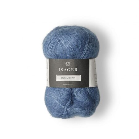 silk-mohair-isager farve 44 blå