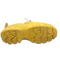 Dame sneakers hvid/karrygul