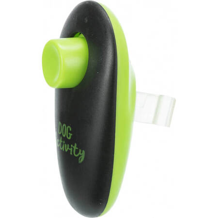 Trixie Dog Activity Finger Klikker - Farveerne sort og grøn - til din hund