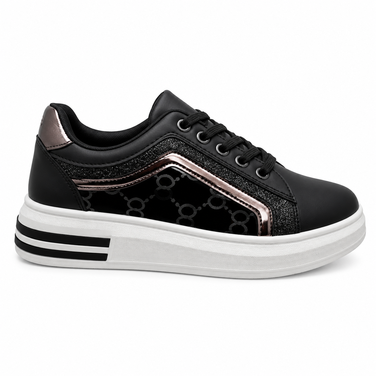 Velin Noir Sneaker - 36