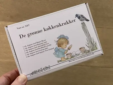 De grønne køkkenkrukker