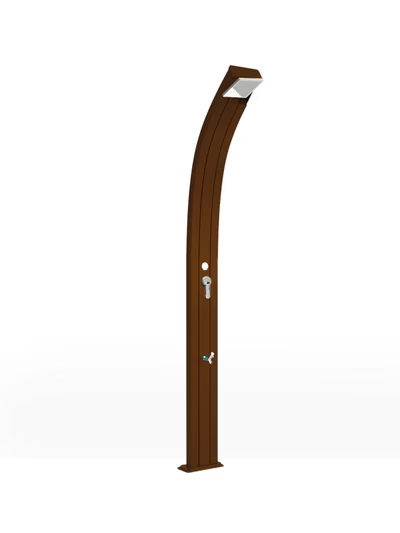 Arkema - SPRING A120 Solbruser i aluminium med fodbruser - 25 liter - Mørk gylden