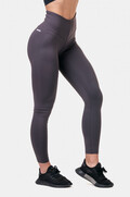 Classic High-Waist Tights Marron