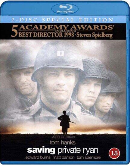 Saving Private Ryan, Bluray, Steven Spielberg, Tom Hanks, Movie