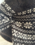 close up af harriet sweater fra le knit