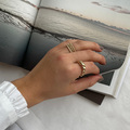 POETRY ring in 14 karat gold | Danish design by Mads Z