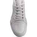 Hvide plateau sneakers chunky sko hvid
