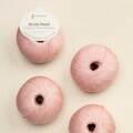 4 garnnoegler i kvaliteten arctic pearl fra pascuali i farven rose 06