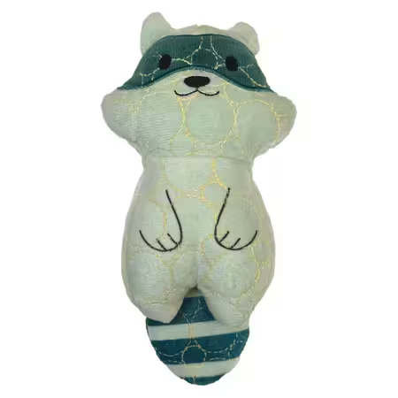 Bite Force Vaskebjørn – Hundebamse med lyd i slidstærkt design til små hunde