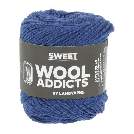 Garnnøgle sommergarnet Sweet fra Lang Yarns i farven royal blue 06