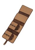 aaben project 14-xl-etui-til-strikkepinde fra re-designed i farven woodsmoke