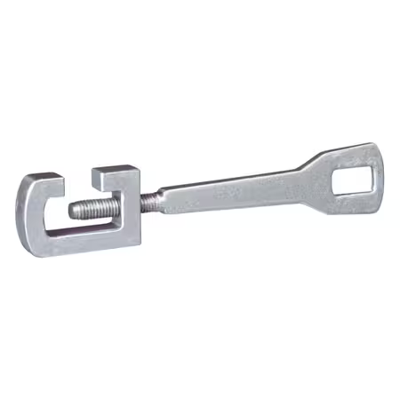 Trixie Car Cooler monteret i bilens lås – sørger for ventilation ved at holde bagklappen på klem uden at bilen kan åbnes udefra.