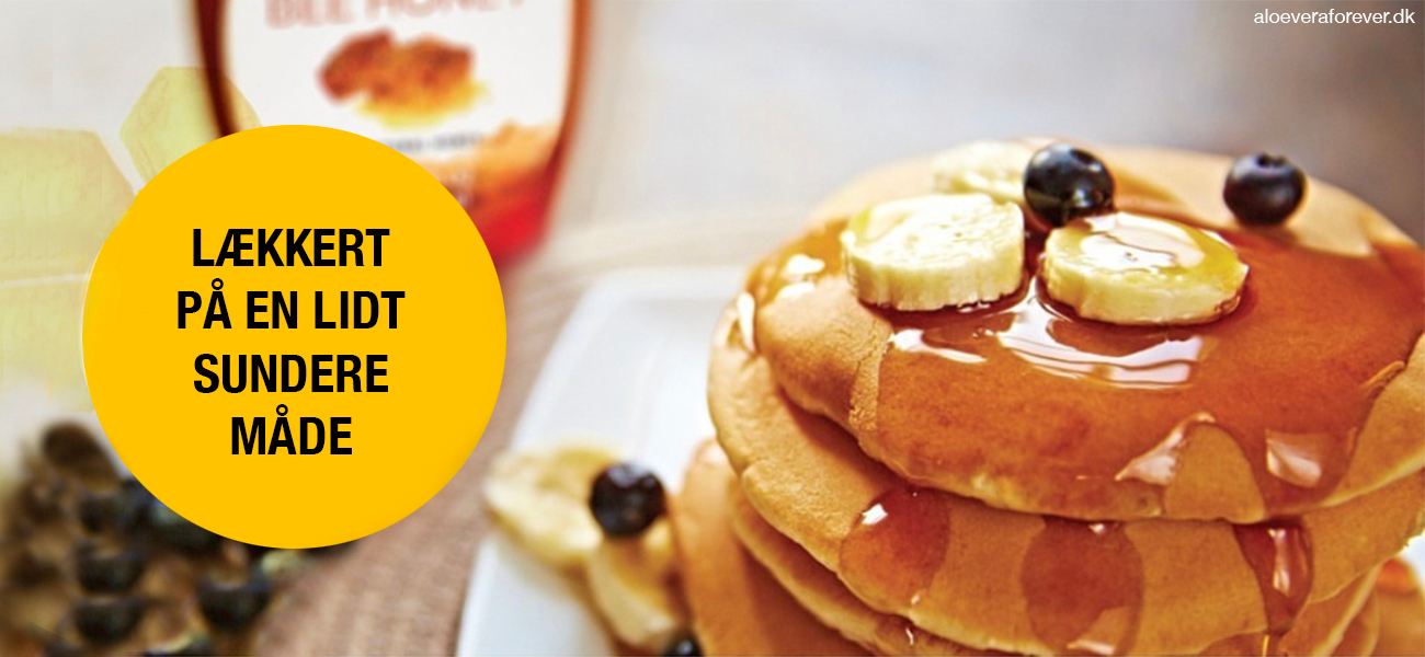 Pandekager med Forever™ Bee Honey
