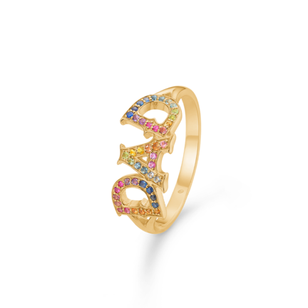 DAD ring in 14 karat gold - Mens edition | Danish design by Mads Z