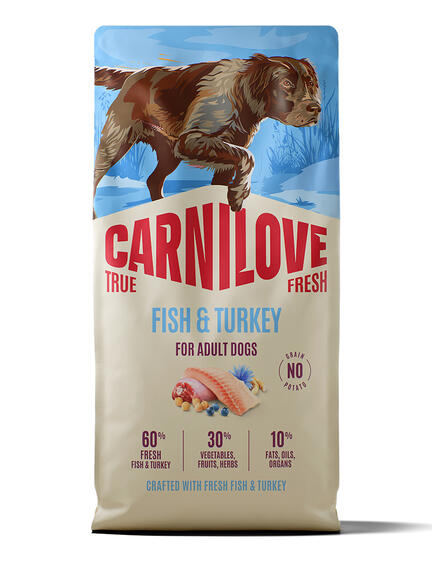 Carnilove True Fresh Fish & Turkey Adult 12kg