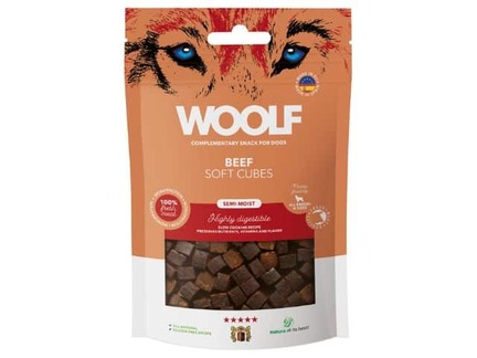 Woolf Soft cubes beef - 100g