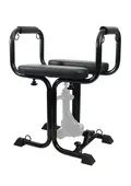 Bangers Fuck Seat BDSM-stol fra Hidden Desire med otte fastgørelsespunkter, polstrede armlæn og gummifødder.