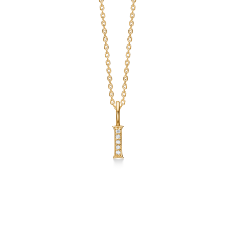 TENDER LOVE I vedhæng i 14 karat guld med diamanter | Mads Z