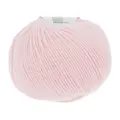 bagsiden af cashmere premium garnnøgle fra Lang Yarns i farven Lys Rosa 119
