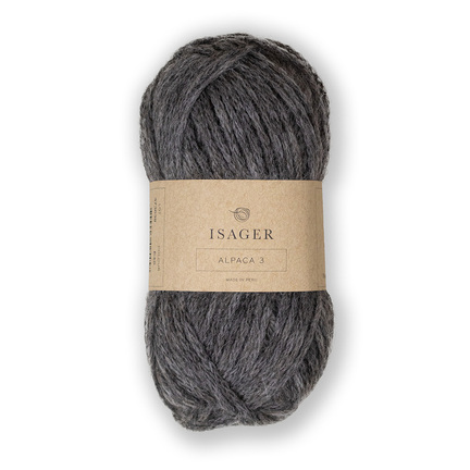 garnnoegle af maerket alpaca 3 fra isager i farven e4s