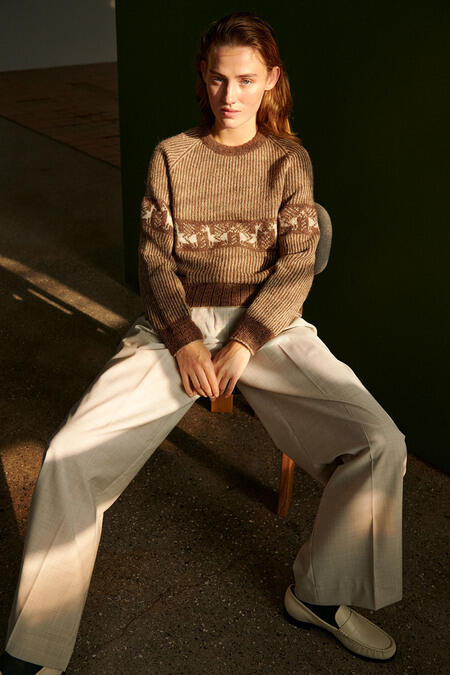 alpaca et strikkeliv ud i verden isager spinni eco melange strikkekit