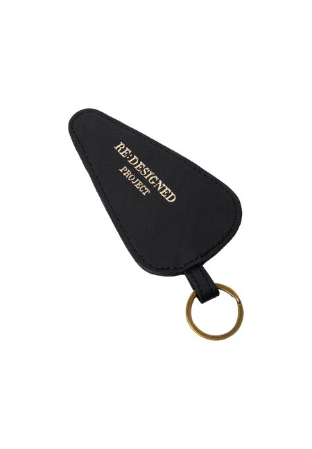 forside af sakseetui fra re designed i farven sort