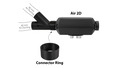 AUTOTERM 60mm luftadapter