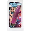 Space Rider 3000 dildo vibrator i jelly med glimmer og trinløse vibrationer