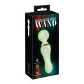 You2Toys Glow In The Dark Magic Wand Vibrator – selvlysende, vandtæt og genopladelig wand med 9 vibrationer