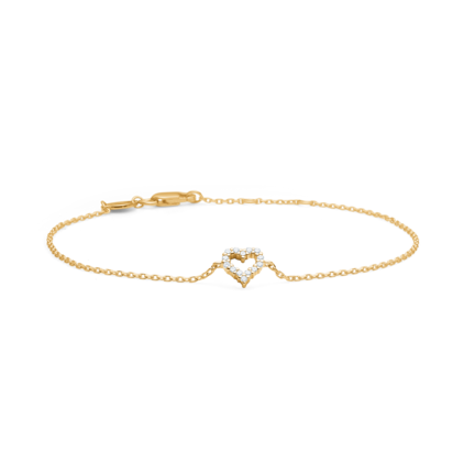 Tender Heart bracelet in 14-carat gold