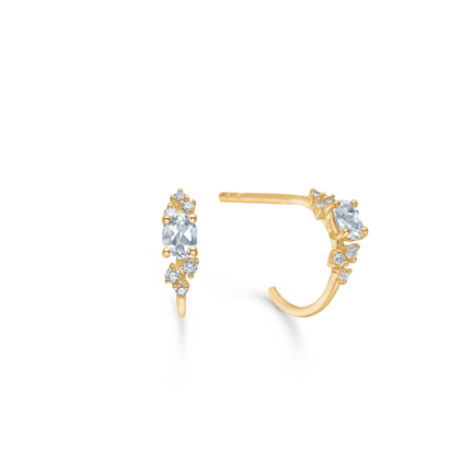 LEONORA earrings in 14 karat gold | Danish design by Mads Z