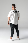 Deadlift Oversize unisex T-shirt New Hvid 2