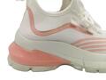 Dame sneakers hvid/pink elastik