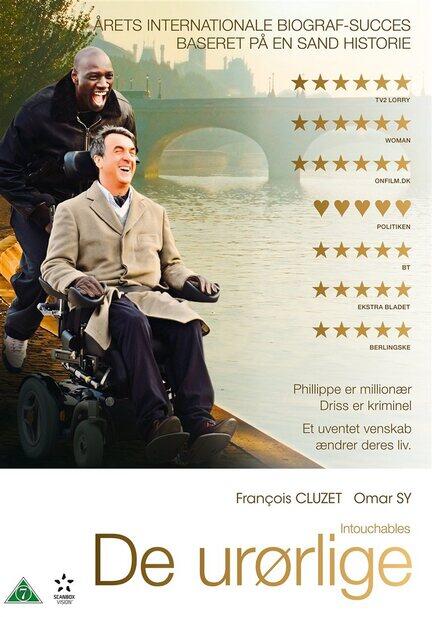 De Urørlige, Intouchables, DVD Movie