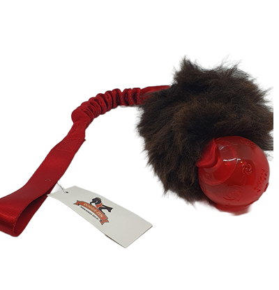 Sheepskin Ball Bungee Tug Rubber Ball 60 cm