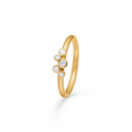 Diamond Dew ring in 14-carat gold