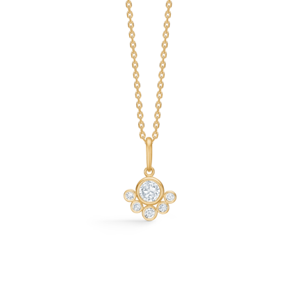 ADELE pendant in 8 karat gold | Danish design by Mads Z