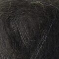 Close up af isager silk mohair farve 30 garn sort