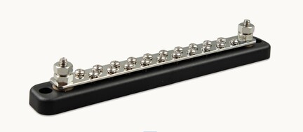 busbar 150a med 20 tilslutninger 12v